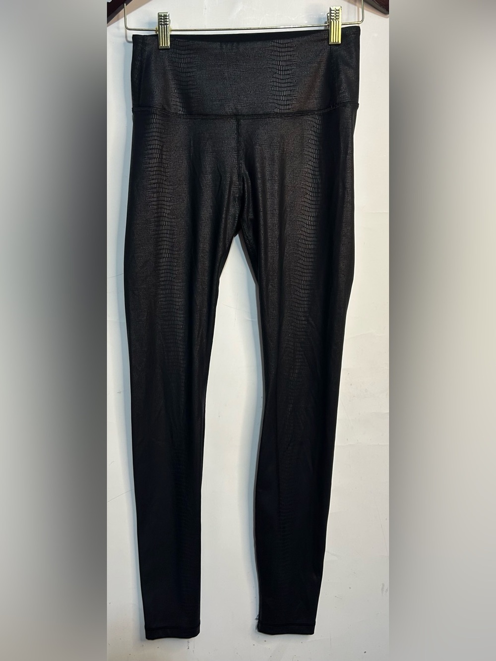 CRZ Yoga Black Snake Print Leggings Small (4-6)
